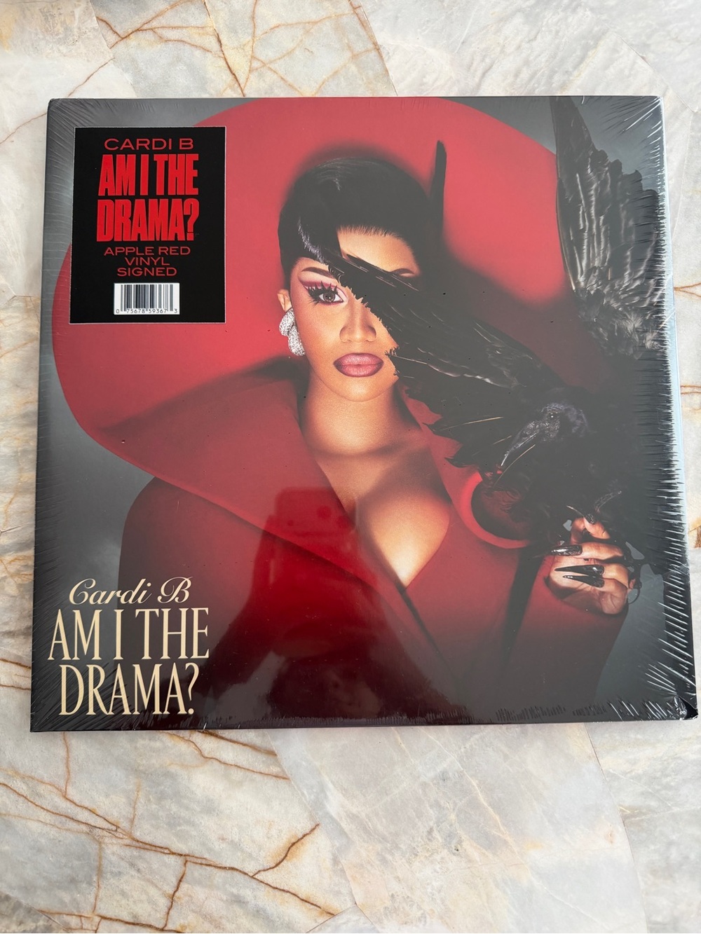 'Am I The Drama?' Cardi B signed vinyl